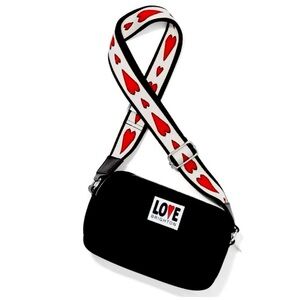 Brighton “Love Essentials” camera style crossbody 
Bag with adjustable strap